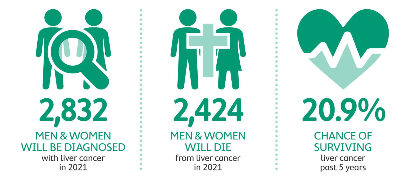 Liver cancer statistics 2021